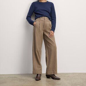 Everlane Draper Pant in Wool - wide-leg wool trousers
